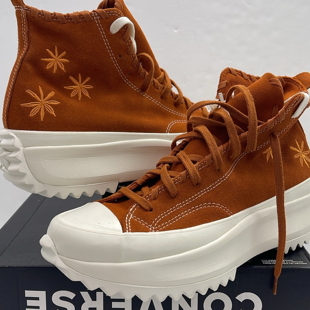 Converse Men’s High-Tops  PLATFORMS Sneakers A04299C
RUN STAR HIKE HI AMBER SE - Picture 9 of 16